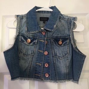 Denim vest